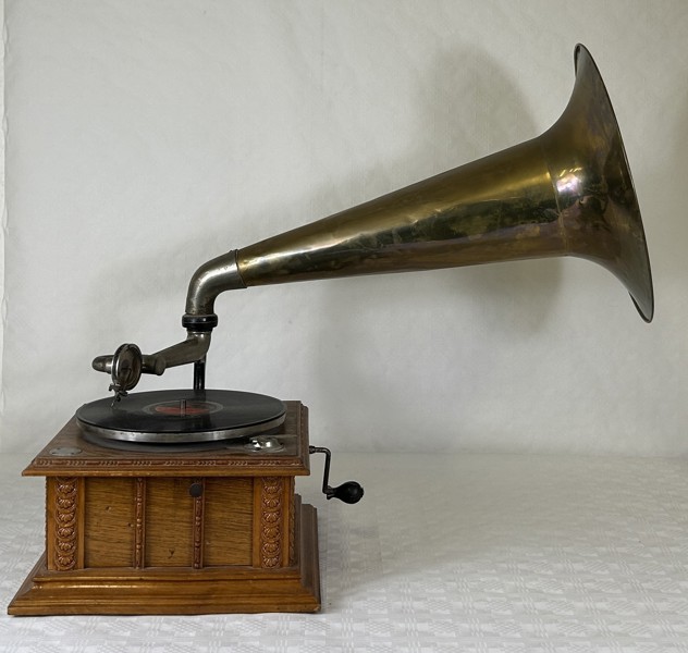 Vevgrammofon, "Lux", 1900-talets första hälft.