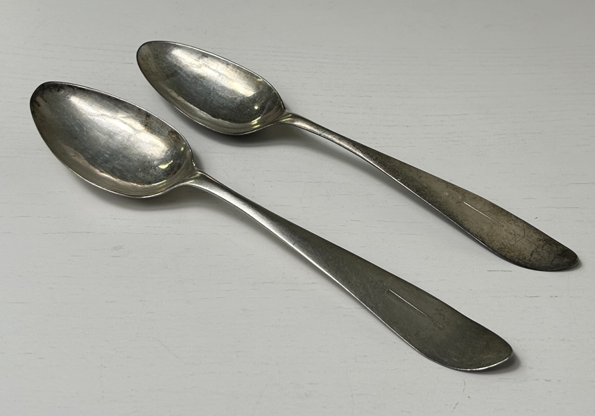 2 st silverskedar 1814 Halmstad, Magnus Wallengren