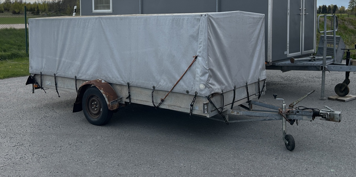 Släpkärra PVK 1978, besiktad 
