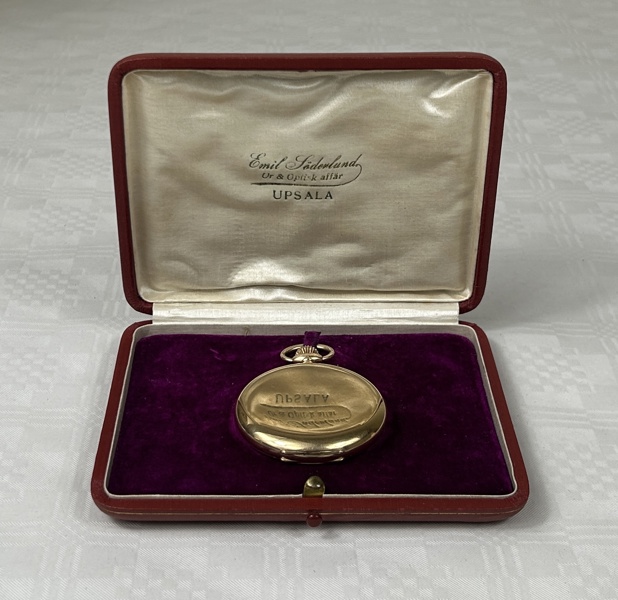 Savonett 14K guld, Record, Fickur.