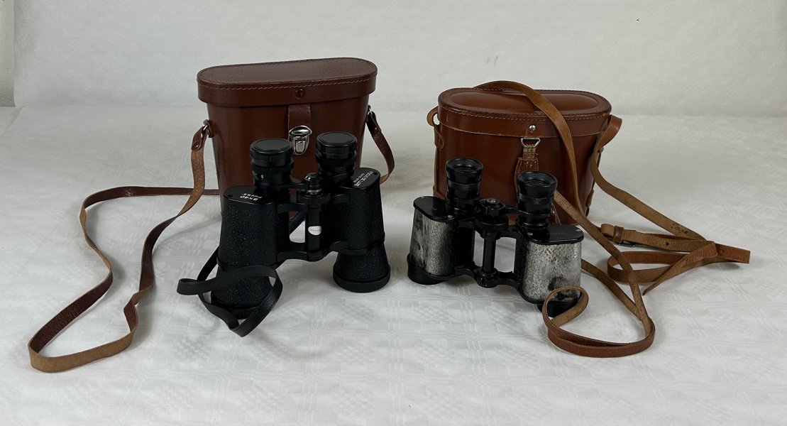 Kikare, 2 st, Stegsee och Focus De Luxe.