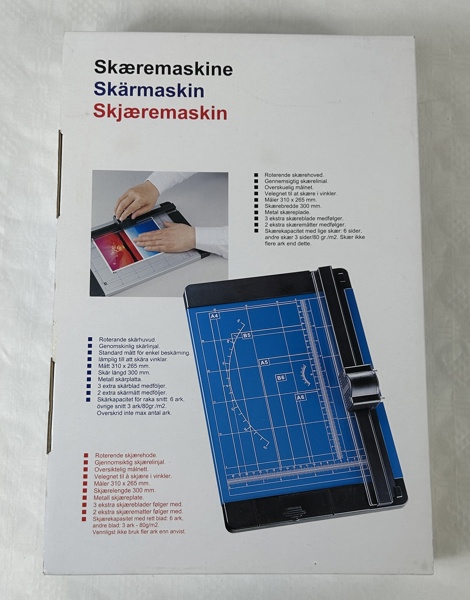 Skärmaskin