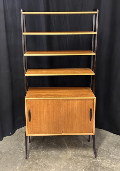 Bokhylla, teak, 1900-talets mitt.