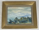 Jonas Peson. Akvarell, signerad och daterad 1927.