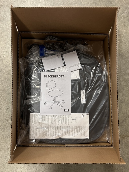 Kontorstol, "Bleckberget ", IKEA.