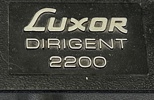 Stereo, Luxor, Dirigent 2200, med två högtalare.