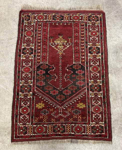 Bönematta, Afghan, Handknuten.