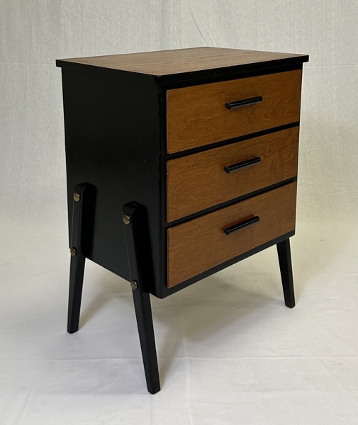Byrå, teak, 1950-tal.