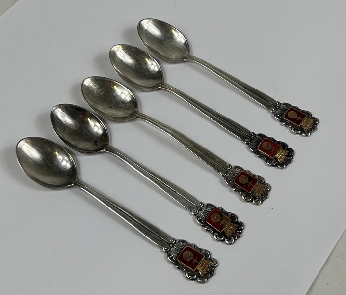 Silverskedar, 5 st.