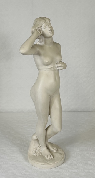 Skulptur, "Snöklockan", Per Hasselberg, Efter, gips, 1900-tal.