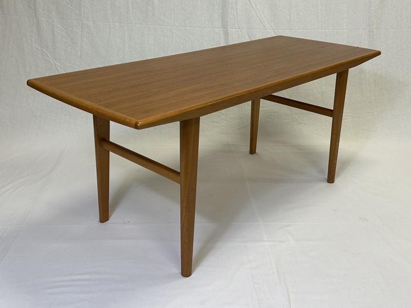 Soffbord, teak/bok, 1950/60-tal.