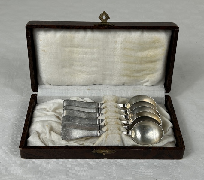 Skedar, 6 st, silver, 1963.