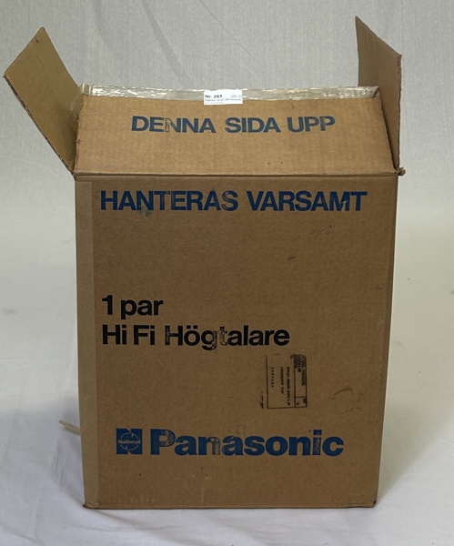 Högtalare, ett par, HiFi, Panasonic.