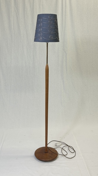 Golvlampa, teak, 1960-tal.