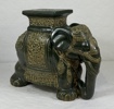 Piedestal, Elefant, orientalisk, 1900-tal.