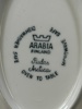 Parti porslin, Arabia, bla Arctica.