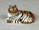 Lisa Larson. Figurin, "Greta", tiger för världsnaturfonden, K-Studion, signerad.