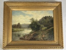 J. H. Parkins. Olja på duk, signerad och daterad 1888.