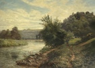 J. H. Parkins. Olja på duk, signerad och daterad 1888.