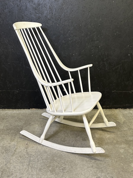 Lena Larsson. Gungstol, "Bohem", Nesto, Nässjö Stolfabrik, 1950/60-tal.
