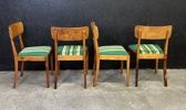 Stolar, 4 st, Karlholm Möbelfabrik AB, 1930-tal.