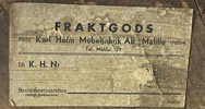 Stolar, 4 st, Karlholm Möbelfabrik AB, 1930-tal.