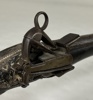 Flintlåspistol, Ottomansk/Turkisk, med silverinläggningar, 17/1800-tal.