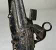Flintlåspistol, Ottomansk/Turkisk, med silverinläggningar, 17/1800-tal.