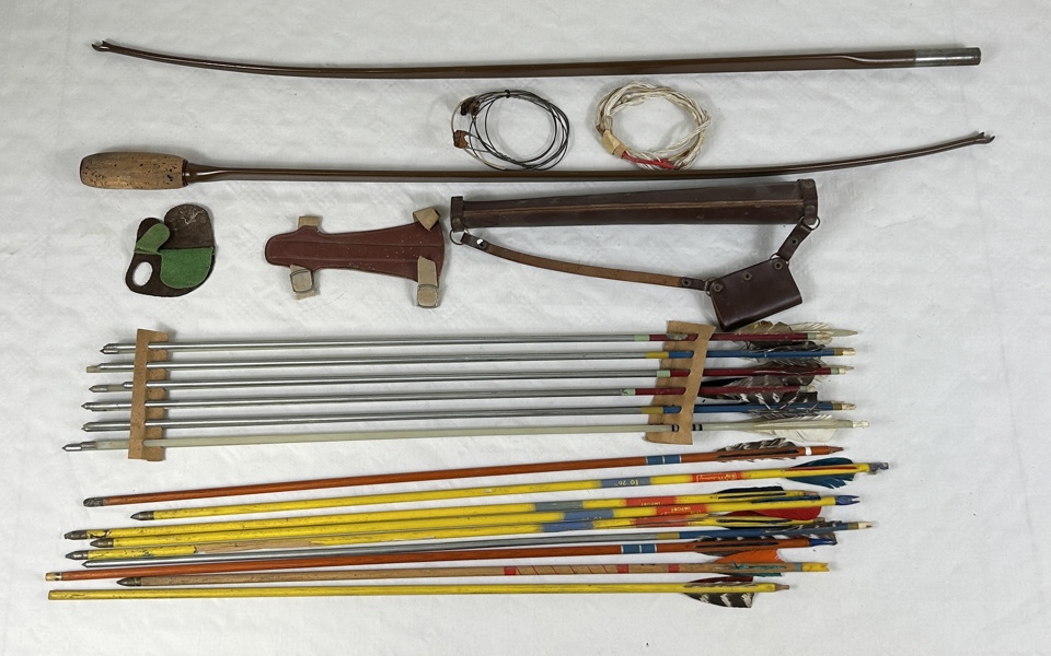 Pilbåge med pilar, stål, Seefab, Sandviken, omkring 1900-talets mitt.