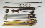 Pilbåge med pilar, stål, Seefab, Sandviken, omkring 1900-talets mitt.