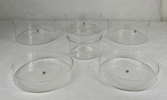 Nils Johan. Skålar, 6 st, glas.