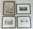 Tavlor, 4 st. Bl a Ragnhill Esktröm.