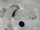 Erika Lagerbielke. Whiskyglas, 4 st, ur serien "Intermezzo", Orrefors.