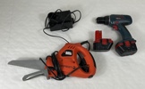Handmaskiner, 2st, Bosch och Black & Decker.