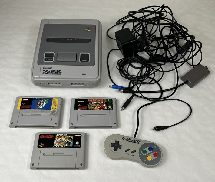 Super Nintendo, SNSP-001A(FRG).