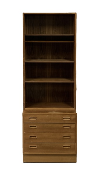 Bokhylla, teak, 1900-talets mitt.