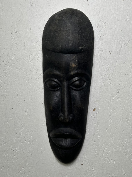 Afrikansk trämask