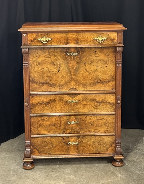 Chiffonje, 1800-talets slut.