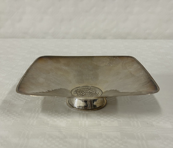 Tore Kullander. Skål, silver, 1952.