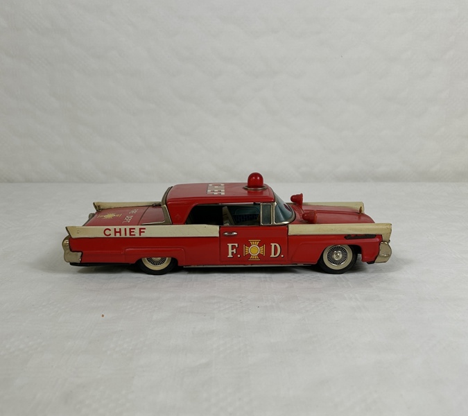 Plåtleksaksbil, Chief, Lincoln Continental, Japan, 1950-tal.