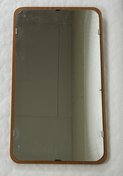 Spegel, teak, 1900-talets mitt.