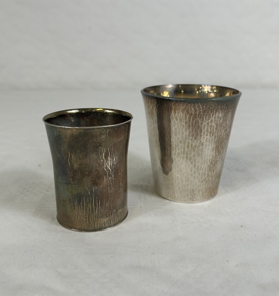 Silverbägare, 2 st, Sterling 925 silver.