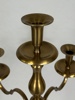 Golvkandelaber, 5-armad, mässing.