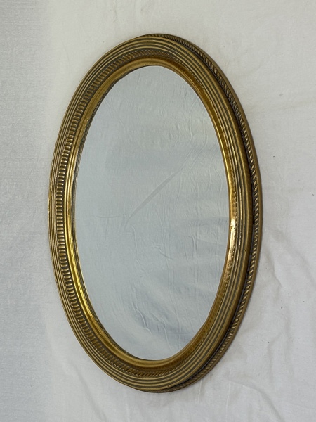 Spegel, gustaviansk stil, förgylld.