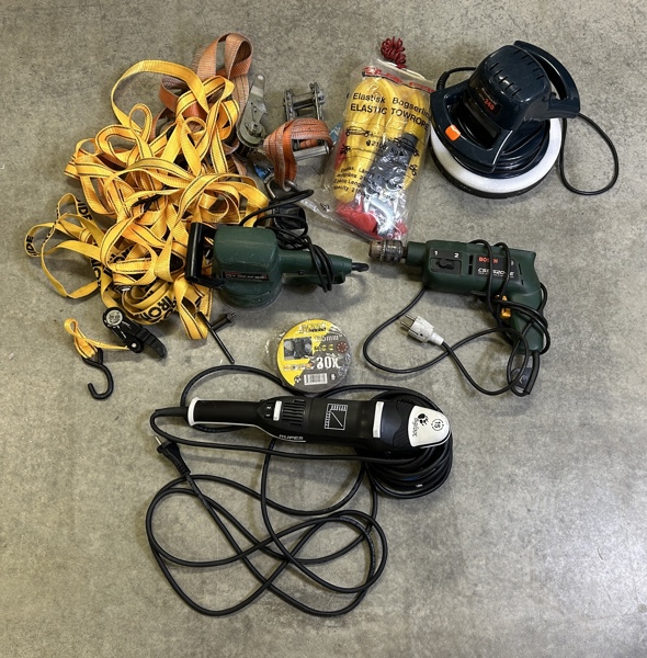 Handmaskiner, 4 st, bla Bosch, m.m.