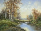Eugene Kingman. Olja på duk, signerad, 1900-talets andra hälft.