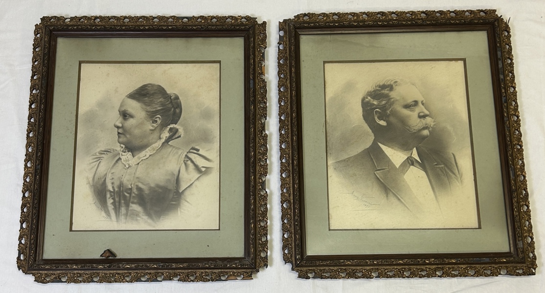 Äldre fotografier, 2 st.