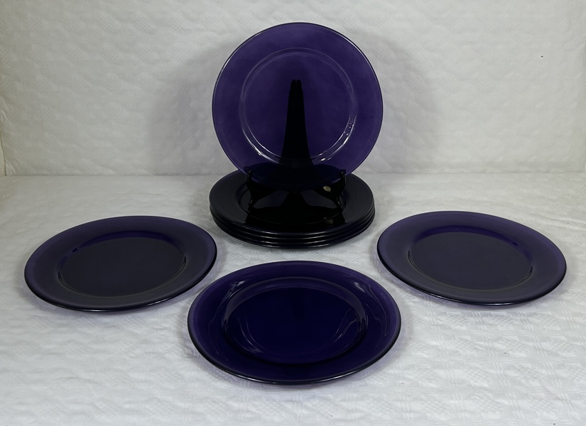 Underläggstallrikar, 8 st, "Tidlösa", Steninge slott.