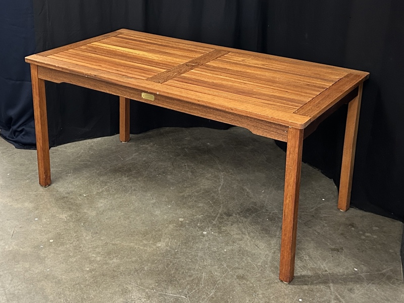 Trädgårdsbord, trä, Jutlandia.