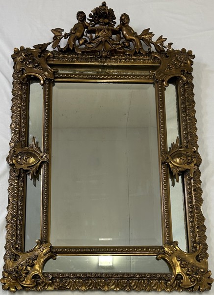 Spegel, barock, 1800-tal.